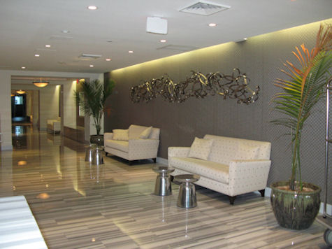 Lobby at 3030 Aventura