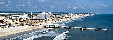 Daytona has 23 miles of beautiful coastline.