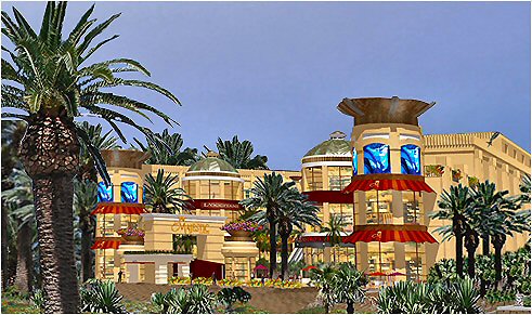 The Majestic Plaza is an entire level devoted strictly to food, drink & song - with three spectacular restaurants, international newsstand, coffee house, bakery, wine & cheese shop, deli, sushi bar, juice bar, and gourmet market.