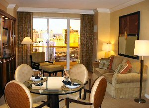 Condo hotel units are delivered with designer furnishings and decor.  Photos taken at sales model.