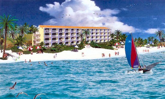 Caicos Beach Club Resort & Marina, artist rendering