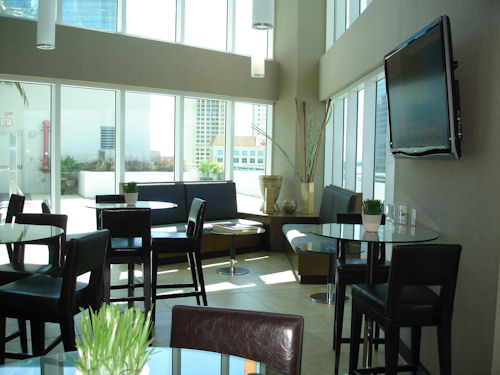 Infinity at Brickell lounge