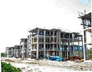 Construction is already well underway at Lake Buena Vista Resort Village & Spa.