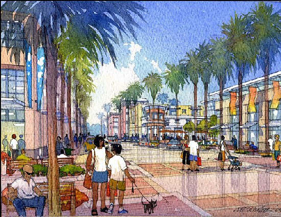 The MERCATO will be a Main Street-style downtown with stores ...