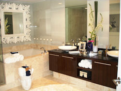 Master Bathroom at the Trump Hollywood