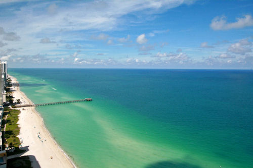 Trump Towers Sunny Isles view