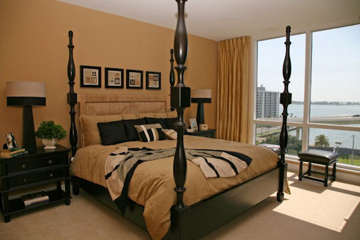 Water's Edge bedroom