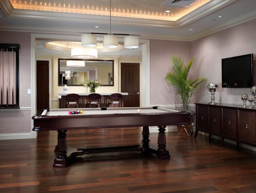 Water's Edge, Billiards Room