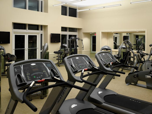 Water's Edge, fitness center