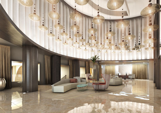Upgrades include a porte cochere entrance with valet service and an enhanced lobby. 